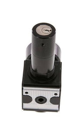 Régulateur de pression de précision G1/4'' 2100l/min 0.2-6.0bar/3-87psi Verrouillage du cylindre en fonte de zinc Multifix 1