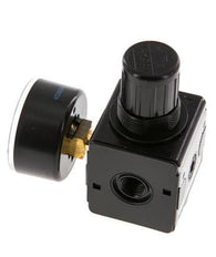 Régulateur de pression G1/4'' 2100l/min 0.2-6.0bar/3-87psi en fonte de zinc Multifix 1