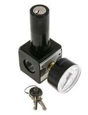 Régulateur de pression G3/8'' 2100l/min 0.5-16.0bar/7-232psi Cylinder Lock Multifix 1