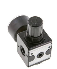 Régulateur de pression G1/4'' 2100l/min 0.5-10.0bar/7-145psi en fonte de zinc Multifix 1