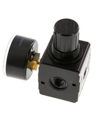 Régulateur de pression G1/4'' 2100l/min 0.5-16.0bar/7-232psi en fonte de zinc Multifix 1