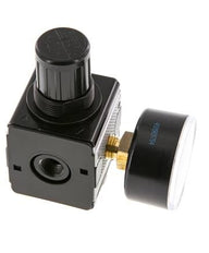 Régulateur de pression G1/4'' 2100l/min 0.1-3.0bar/1-44psi en fonte de zinc Multifix 1