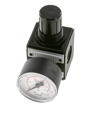 Régulateur de pression G3/8'' 2100l/min 0.1-1.0bar/1-14psi Multifix 1