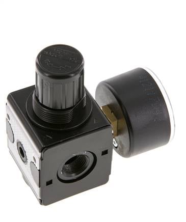 Régulateur de pression G3/8'' 2100l/min 0.5-10.0bar/7-145psi Multifix 1
