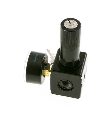 Régulateur de pression G3/8'' 2100l/min 0.2-6.0bar/3-87psi Cylinder Lock Multifix 1