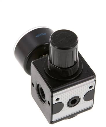 Régulateur de pression G1/4'' 2100l/min 0.5-16.0bar/7-232psi en fonte de zinc Multifix 1