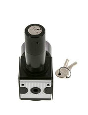 Régulateur de pression G3/8'' 2100l/min 0.5-16.0bar/7-232psi Cylinder Lock Multifix 1