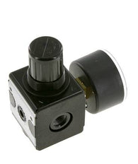 Régulateur de pression G1/4'' 2100l/min 0.1-1.0bar/1-14psi en fonte de zinc Multifix 1