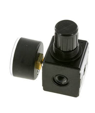 Régulateur de pression G1/4'' 2100l/min 0.1-1.0bar/1-14psi en fonte de zinc Multifix 1