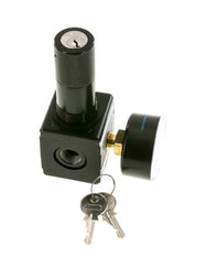 Régulateur de pression G3/8'' 2100l/min 0.2-6.0bar/3-87psi Cylinder Lock Multifix 1