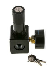 Régulateur de pression G3/8'' 2100l/min 0.5-16.0bar/7-232psi Cylinder Lock Multifix 1