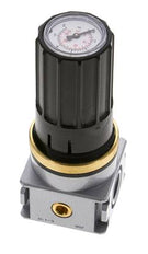 Régulateur de pression pour assemblage de collecteur G1/4''&1/8'' 1700l/min 0.1-3.0bar/1-44psi en fonte de zinc Multifix 0