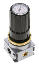 Régulateur de pression pour ensemble collecteur G1/4''&1/8'' 1700l/min 0.5-10.0bar/7-145psi en fonte de zinc Multifix 0