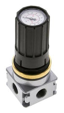 Régulateur de pression pour ensemble collecteur G1/4''&1/8'' 1700l/min 0.2-6.0bar/3-87psi en fonte de zinc Multifix 0