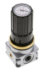 Régulateur de pression pour ensemble collecteur G1/4''&1/8'' 1700l/min 0.5-10.0bar/7-145psi en fonte de zinc Multifix 0