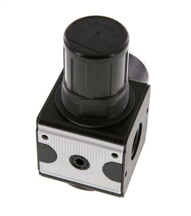 Régulateur de pression de précision G1/2'' 8700l/min 0.5-10.0bar/7-145psi en fonte de zinc Multifix 2
