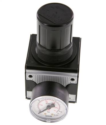 Régulateur de pression G1/2'' 8700l/min 0.5-10.0bar/7-145psi en fonte de zinc Multifix 2