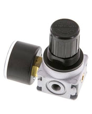 Régulateur de pression G1/8'' 1450l/min 0.2-6.0bar/3-87psi Manomètre 40 mm Multifix 0