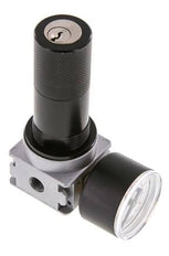 Détendeur G1/8'' 1450l/min 0.2-6.0bar/3-87psi Manomètre 40 mm Cylinder Lock Multifix 0