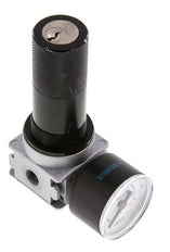 Détendeur G1/8'' 1450l/min 0.5-10.0bar/7-145psi Manomètre 40 mm Cylinder Lock Multifix 0