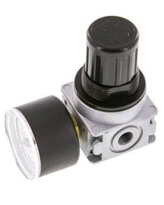 Régulateur de pression G1/8'' 1450l/min 0.2-6.0bar/3-87psi Manomètre 40 mm Multifix 0