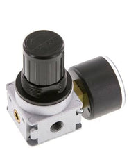 Régulateur de pression G1/8'' 1450l/min 0.2-6.0bar/3-87psi Manomètre 40 mm Multifix 0