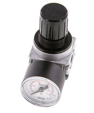 Régulateur de pression G1/8'' 1450l/min 0.5-10.0bar/7-145psi Manomètre 40 mm Multifix 0