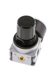 Régulateur de pression G1/4'' 1450l/min 0.5-10.0bar/7-145psi en fonte de zinc avec manomètre de 40 mm Multifix 0