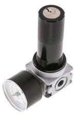 Régulateur de pression G1/8'' 1450l/min 0.1-3.0bar/1-44psi Manomètre 40 mm Cylinder Lock Multifix 0