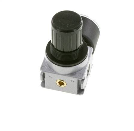 Régulateur de pression G1/4'' 1450l/min 0.1-1.0bar/1-14psi Manomètre 40 mm Multifix 0