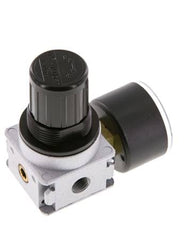 Régulateur de pression G1/8'' 1450l/min 0.5-10.0bar/7-145psi Manomètre 40 mm Multifix 0