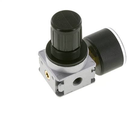 Régulateur de pression G1/8'' 1450l/min 0.1-1.0bar/1-14psi Manomètre 40 mm Multifix 0