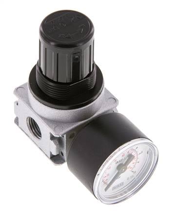 Régulateur de pression G1/4'' 1450l/min 0.2-6.0bar/3-87psi Manomètre 40 mm Multifix 0