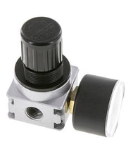 Regulateur de pression pour assemblage de collecteur G1/4'' 1450l/min 0.1-3.0bar/1-44psi en fonte de zinc 40 mm Manomètre Multifix 0