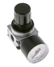 Regulateur de pression pour assemblage de collecteur G1/4'' 1450l/min 0.2-6.0bar/3-87psi en fonte de zinc 40 mm Manomètre Multifix 0