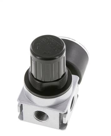 Regulateur de pression pour assemblage de collecteur G1/4'' 1450l/min 0.1-3.0bar/1-44psi en fonte de zinc 40 mm Manomètre Multifix 0