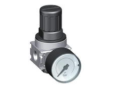 Regulateur de pression pour assemblage de collecteur G1/4'' 1450l/min 0.1-3.0bar/1-44psi en fonte de zinc 40 mm Manomètre Multifix 0