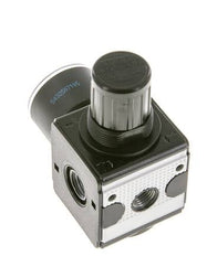 Regulateur de pression pour assemblage de collecteur G1/4'' 2250l/min 0.2-6.0bar/3-87psi en fonte de zinc 40 mm Manomètre Multifix 1