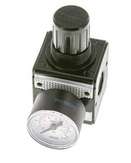 Regulateur de pression pour assemblage de collecteur G1/4'' 2250l/min 0.2-6.0bar/3-87psi en fonte de zinc 40 mm Manomètre Multifix 1