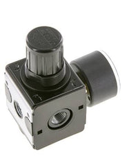 Regulateur de pression pour assemblage de collecteur G1/4'' 2250l/min 0.1-3.0bar/1-44psi en fonte de zinc avec manomètre de 40 mm Multifix 1