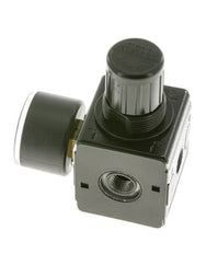 Regulateur de pression pour assemblage de collecteur G1/4'' 2250l/min 0.5-16.0bar/7-232psi en fonte de zinc Manomètre 40 mm Multifix 1