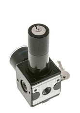Régulateur de pression pour assemblage de collecteur G1/4'' 2250l/min 0.5-10.0bar/7-145psi en fonte de zinc 40 mm Manomètre Multifix 1