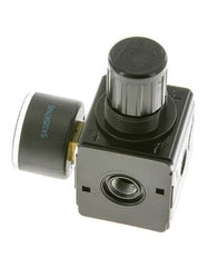 Regulateur de pression pour assemblage de collecteur G1/4'' 2250l/min 0.2-6.0bar/3-87psi en fonte de zinc 40 mm Manomètre Multifix 1