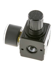 Regulateur de pression pour assemblage de collecteur G1/4'' 2250l/min 0.1-3.0bar/1-44psi en fonte de zinc avec manomètre de 40 mm Multifix 1