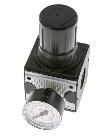 Régulateur de pression pour assemblage de collecteur G1/2'' 8500l/min 0.1-3.0bar/1-44psi en fonte de zinc Multifix 2