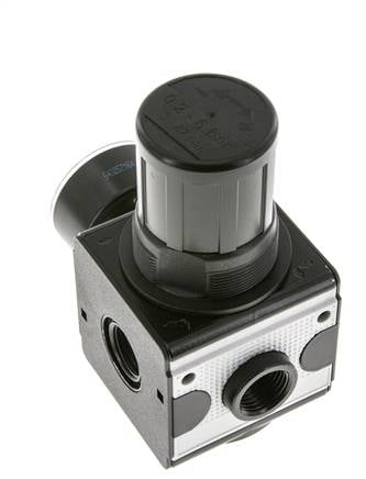 Régulateur de pression pour assemblage de collecteur G1/2'' 8500l/min 0.2-6.0bar/3-87psi en fonte de zinc Multifix 2