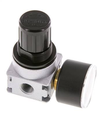 Régulateur de pression G1/4'' 600l/min 0.5-10.0bar/7-145psi Manomètre 40 mm Multifix 0