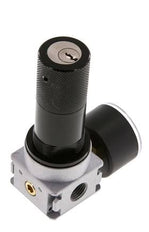 Régulateur de pression G1/4'' 600l/min 0.1-3.0bar/1-44psi Manomètre 40 mm Serrure à cylindre Multifix 0