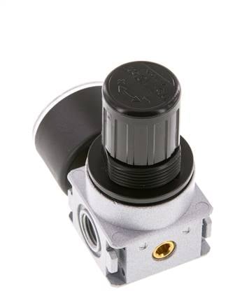 Régulateur de pression G1/4'' 600l/min 0.5-10.0bar/7-145psi Manomètre 40 mm Multifix 0