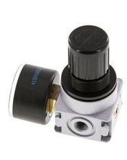 Régulateur de pression G1/8'' 600l/min 0.5-10.0bar/7-145psi Manomètre 40 mm Multifix 0